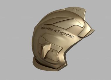 Art panel (Helmet, PD_0570) 3D models for cnc