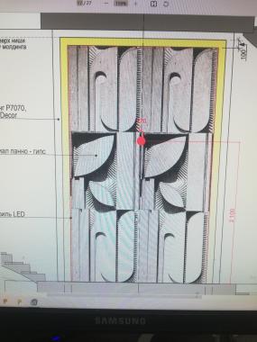 Art panel (Panel layout, PD_0597) 3D models for cnc