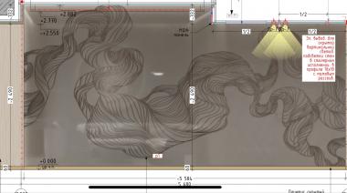 Art panel (Panel lines, PD_0604) 3D models for cnc