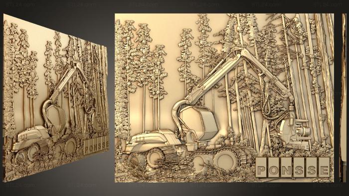Art pano (Lumberjack equipment, PH_0429) 3D models for cnc