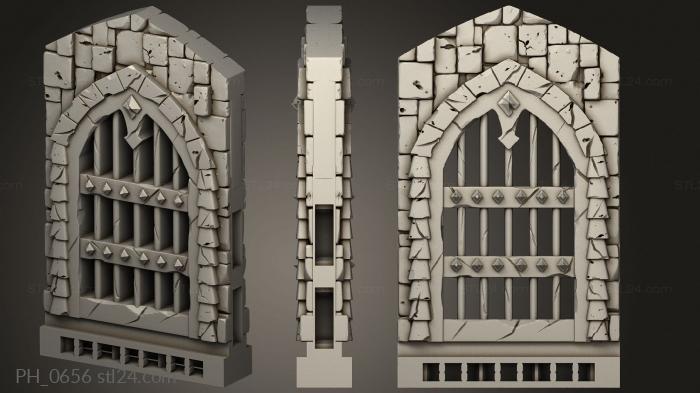 Art pano (Wizard Tower Wall Arch, PH_0656) 3D models for cnc