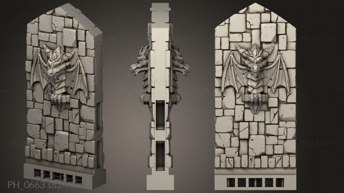 Art pano (Wizard Tower Wall Quarters, PH_0663) 3D models for cnc