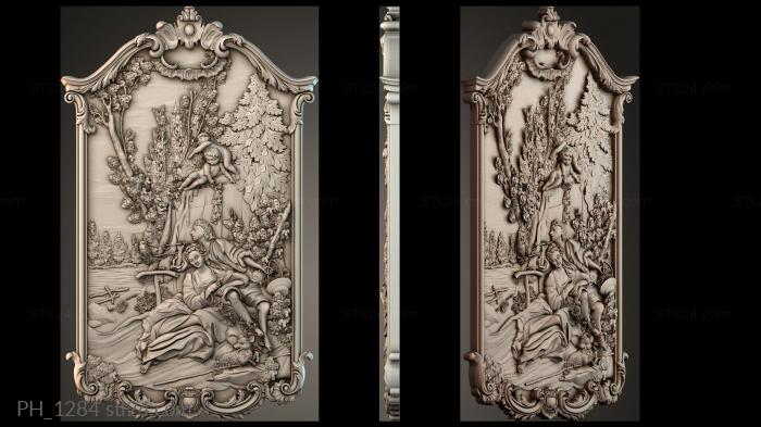 Art pano (PH_1284) 3D models for cnc