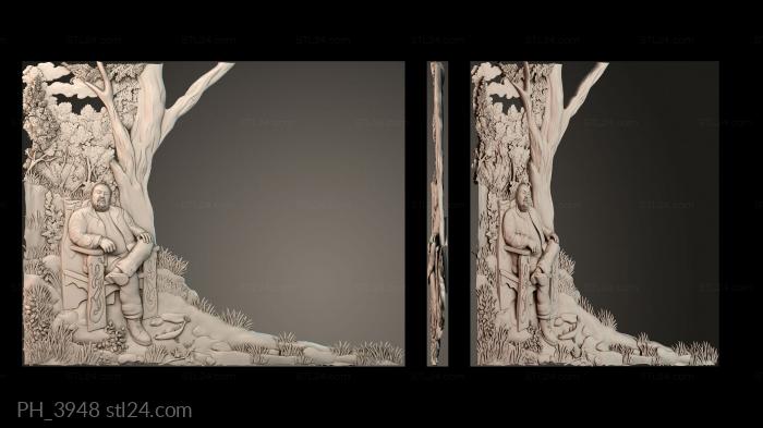 Art pano (PH_3948) 3D models for cnc