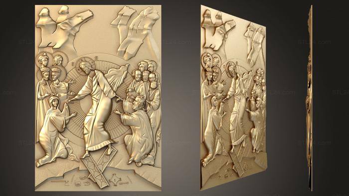 Religious panels (, PR_0302) 3D models for cnc