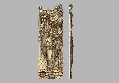 Religious panels (, PR_0303) 3D models for cnc