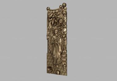 Religious panels (, PR_0303) 3D models for cnc