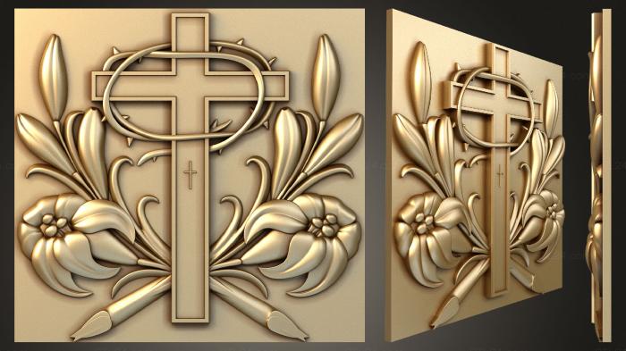 Religious panels (, PR_0306) 3D models for cnc