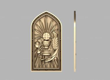 Religious panels (, PR_0307) 3D models for cnc