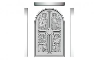 Religious panels (, PR_0310) 3D models for cnc