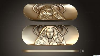 Religious panels (Religious panel 12 units, PR_0348) 3D models for cnc