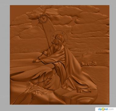 Religious panels (New version PR 0011, PR_0385) 3D models for cnc