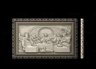 Religious panels (New version IK0392, PR_0386) 3D models for cnc