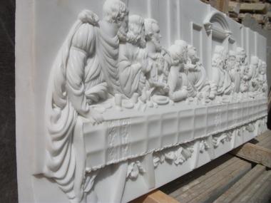 Religious panels (The Last Supper, PR_0397) 3D models for cnc