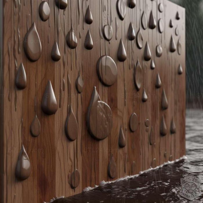 Patterns and decorations (Rain of Reflections 3, PATTERN_2627) 3D models for cnc