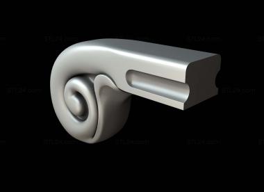 Fence (Handrail, PRL_0112) 3D models for cnc