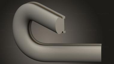 Fence (Swivel railing element version1, PRL_0118) 3D models for cnc