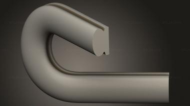 Fence (Rotating railing element, PRL_0120) 3D models for cnc