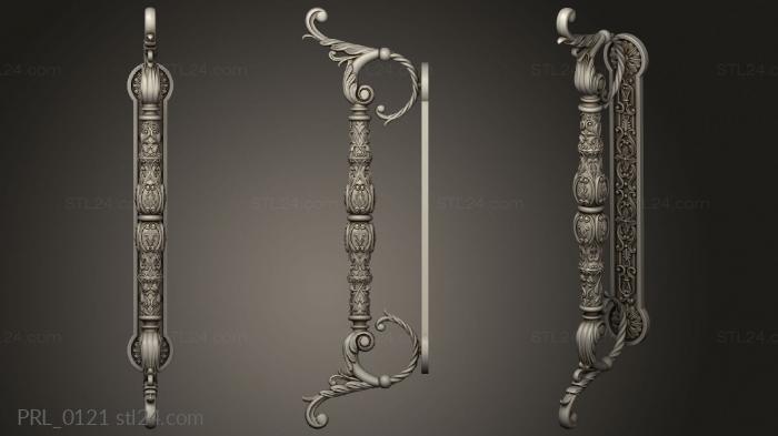 Fence (Door handle, PRL_0121) 3D models for cnc