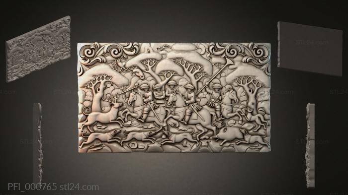 Панно фентези (PFI_000765) 3D модель для ЧПУ станка