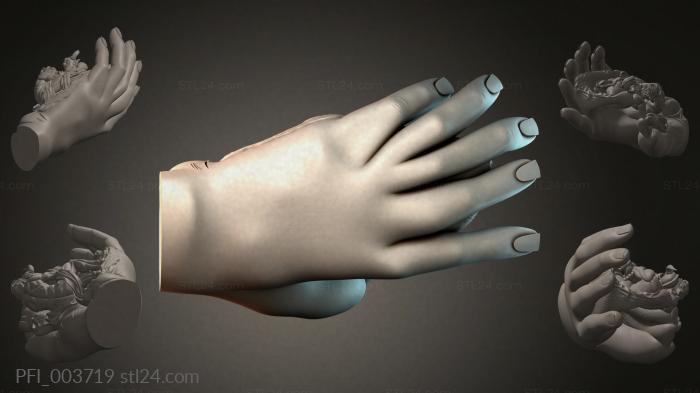 Панно фентези (PFI_003719) 3D модель для ЧПУ станка