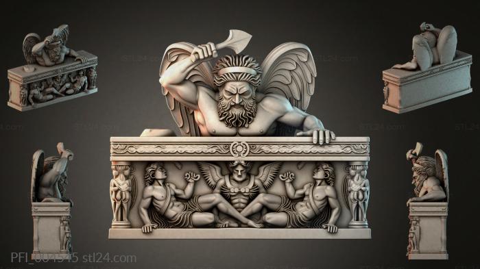 Панно фентези (PFI_004545) 3D модель для ЧПУ станка