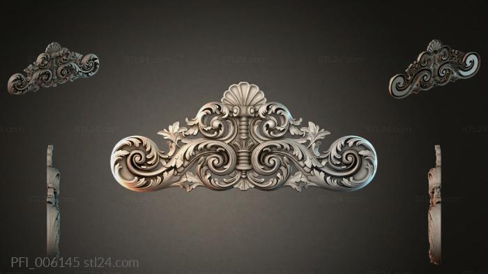 Панно фентези (PFI_006145) 3D модель для ЧПУ станка