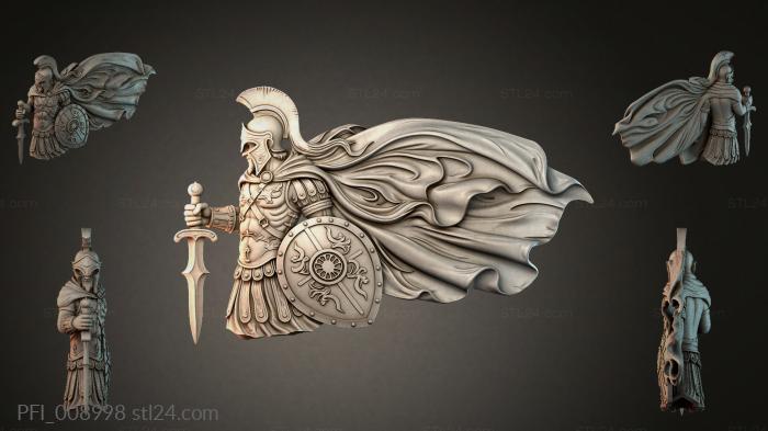 Панно фентези (PFI_008998) 3D модель для ЧПУ станка