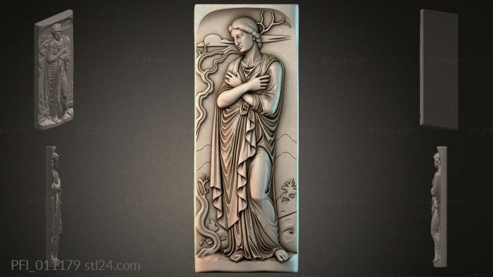 Панно фентези (PFI_011179) 3D модель для ЧПУ станка