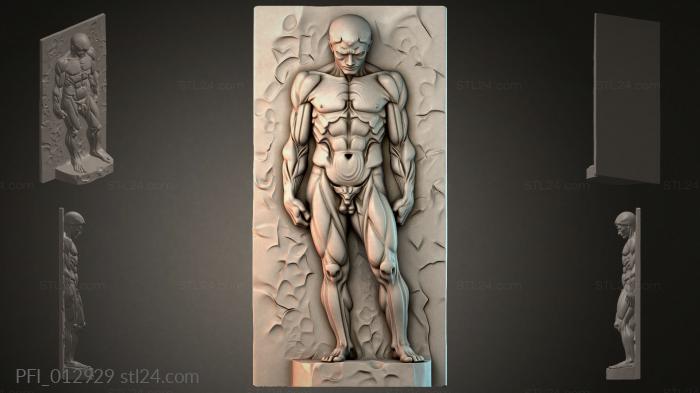 Панно фентези (PFI_012929) 3D модель для ЧПУ станка