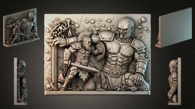 Fantasy panel PFI_014550 3d model