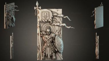 Fantasy panel PFI_015370 3d model