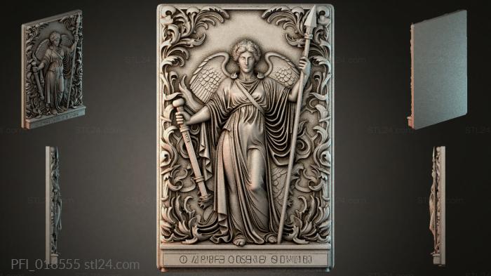 Панно фентези (PFI_016555) 3D модель для ЧПУ станка