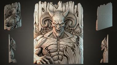 Fantasy panel PFI_017539 3d model