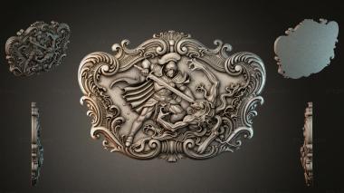 Fantasy panel PFI_017575 3d model