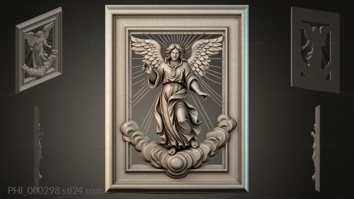 Different panels (PHI_000298) 3D models for cnc
