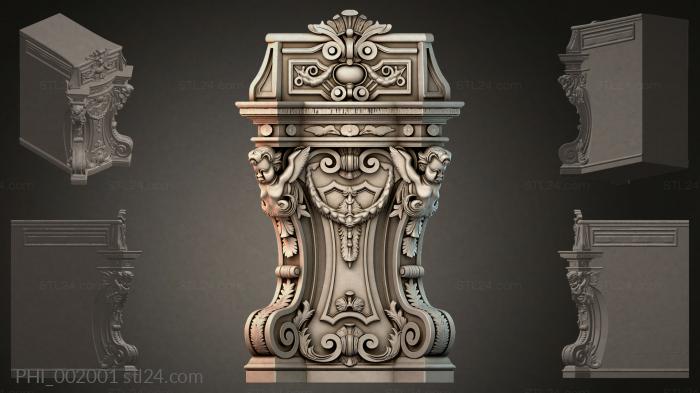 PHI_002001 3d STL model