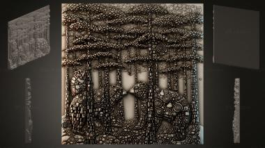 Different panels PHI_010440 3d model