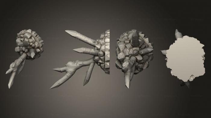 Растения (Брошенные Опасные Палочки 10, PLANT_0007) 3D модель для ЧПУ станка