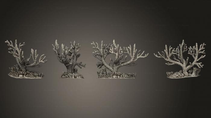Растения (Мозг и разветвленные кораллы Coral, PLANT_0134) 3D модель для ЧПУ станка