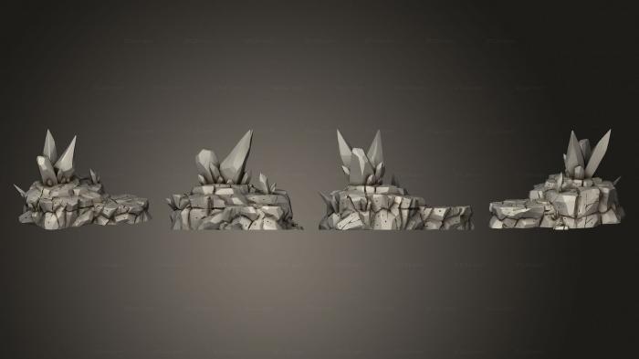 Растения (Пещера С Небольшой Платформой Завершена, PLANT_0209) 3D модель для ЧПУ станка