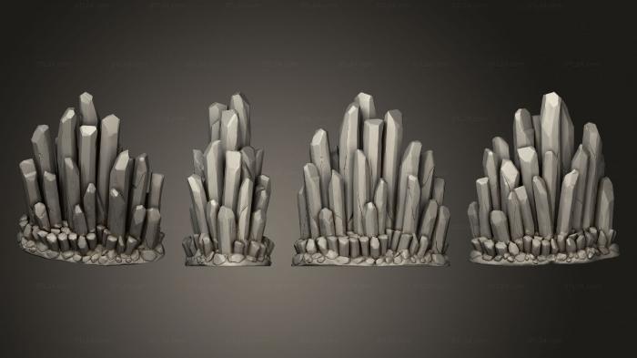 Растения (Кристально чистый ландшафт большого размера, PLANT_0282) 3D модель для ЧПУ станка