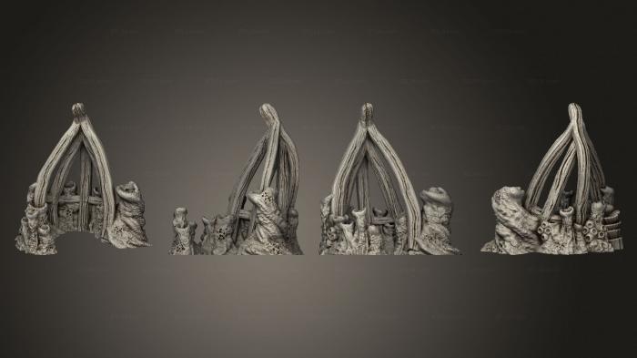 Растения (Глубины атолла Сэвидж, Убежище для коралловых лодок, PLANT_0322) 3D модель для ЧПУ станка