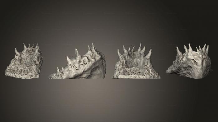 Растения (Глубины атолла Сэвидж KS Останки Гигантского существа v 2 003, PLANT_0340) 3D модель для ЧПУ станка
