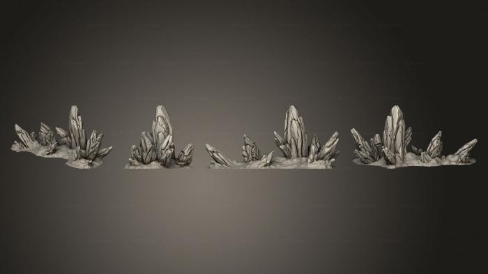 Растения (Дифференцированный Рельеф 07 Завершен, PLANT_0414) 3D модель для ЧПУ станка