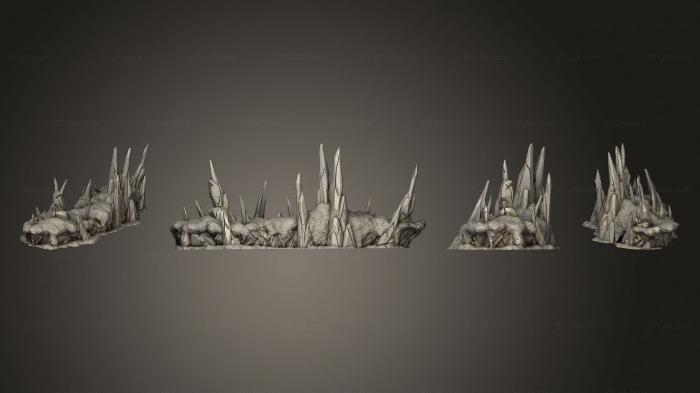 Растения (Дифференцированный Рельеф 08 Завершен, PLANT_0415) 3D модель для ЧПУ станка