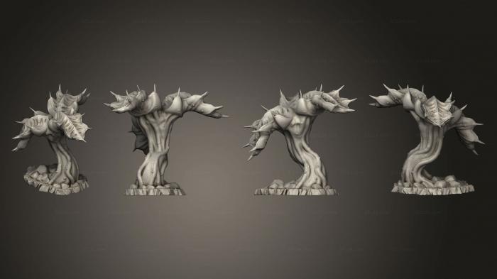 Растения (Ловец людей на Драконьем языке 1 001, PLANT_0431) 3D модель для ЧПУ станка