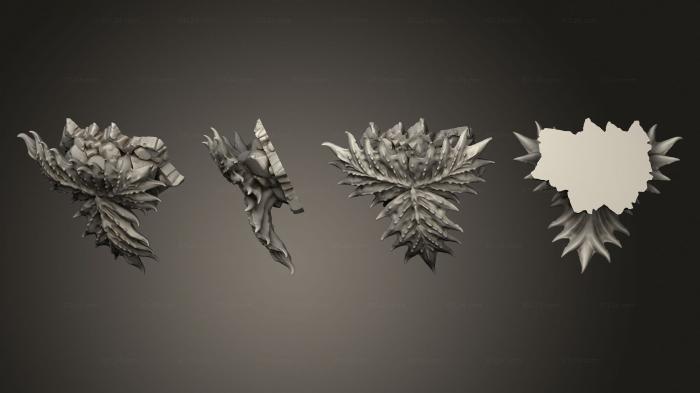Растения (Сказочные Гамаки 1 004, PLANT_0469) 3D модель для ЧПУ станка
