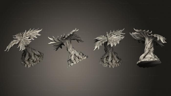 Растения (Сказочные Гамаки 1 005, PLANT_0470) 3D модель для ЧПУ станка