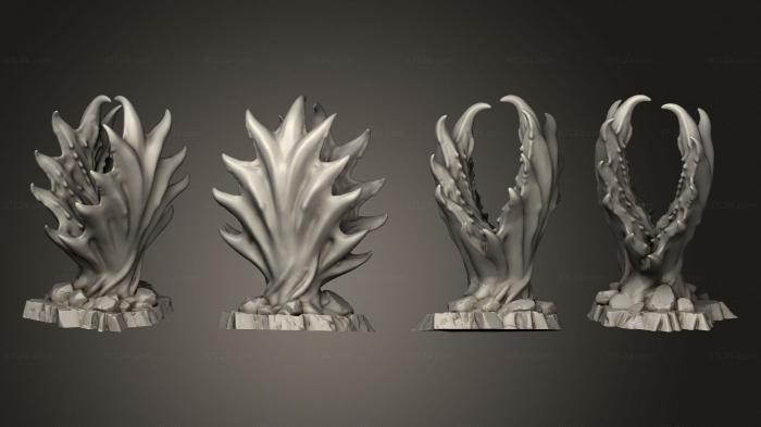 Растения (Сказочные Гамаки 2, PLANT_0472) 3D модель для ЧПУ станка